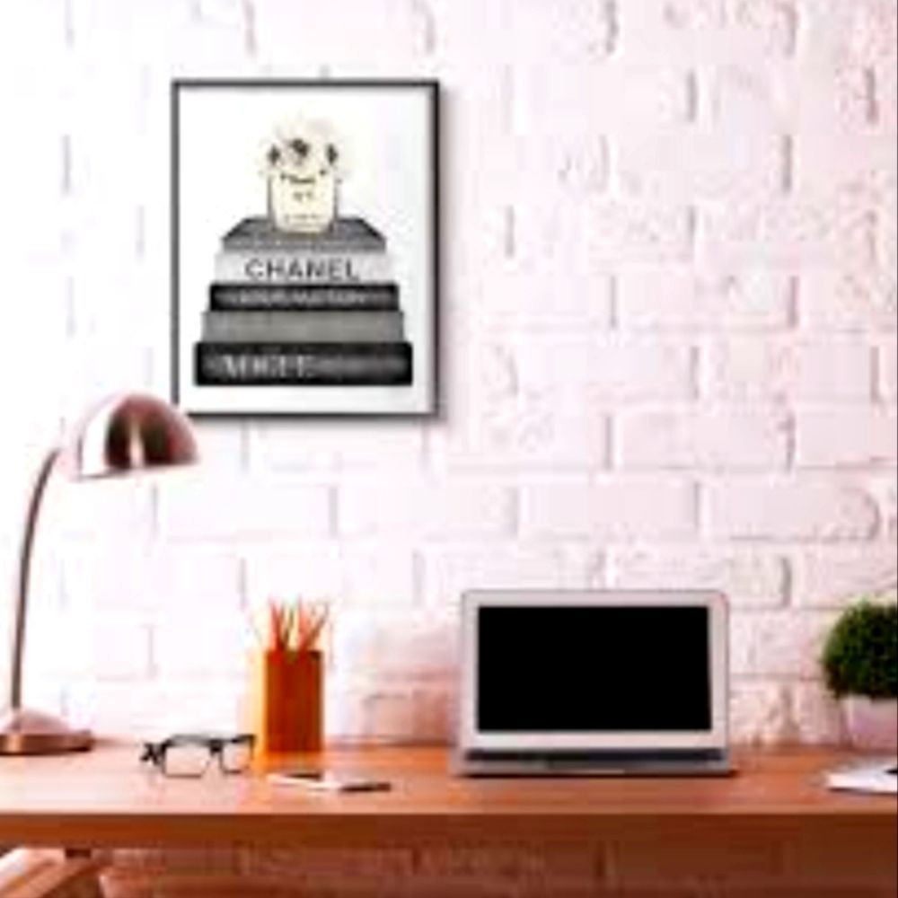 Stupell Industries Fashion Designers Framed Mirrored Wall Art